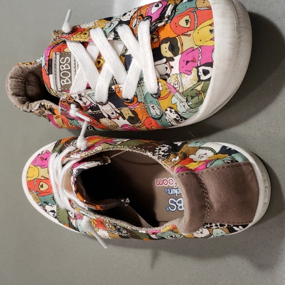 BOBS from Skechers Shoes - BOBS Sketches Memory Form Lace Up 6.5